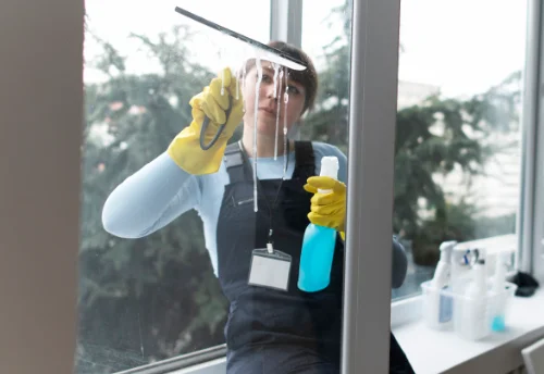 Nettoyage de vitres intérieures et extérieures à Créances